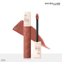 在飛比找蝦皮商城優惠-MAYBELLINE 媚比琳超持久霧感液態唇膏 260 壞壞