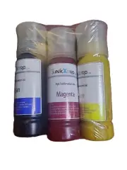 3 Pk INKXPRO 300ml Professional Dye Sublimation Ink for Epson ECOTank Printer