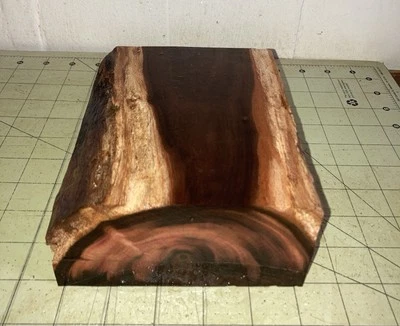 One Block Piece Hawaiian Milo Wood~5 1/3" x 6 1/2" x 2 1/2" (#854)