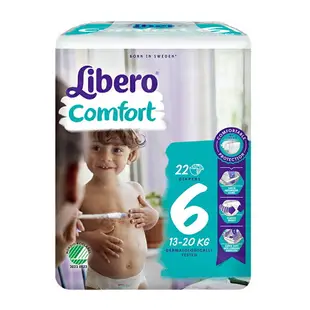 【1箱(8包)送玩具】Libero 麗貝樂 newborn/comfort 嬰兒尿布/紙尿褲/過夜尿布(1-7號) 憨吉小舖