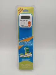 Mark My Time The Digital Bookmark Reading Timer Blue White 2004 New Sealed Vtg