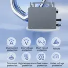 400W Grid Tie Micro Inverter Single Phase Solar Panel Micro Inverter Tool New