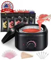 Kit Para Depilar Profesional Calentador de Cera Caliente Depiladora Depilatoria