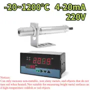 Non-contact Infrared Thermometer Sensor 220V Industrial Temperature Controller