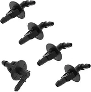 GANAZONO 5Pcs Adjustable Windshield Washer Hose Connector Kit for Durable Nozzle for Enhanced Cleaning Performance Effortless Installation Fit