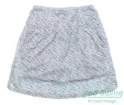 New Womens Puma High Rise Whitewater Skort Small S Lucite/Navy Blazer MSRP $75