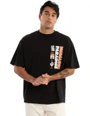 [Nomadic Paradise] Trail Street Tee in Jet Black