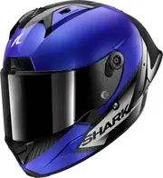Shark Aeron-GP Blank SP, full face helmet , color: Blue/Dark Grey/Black , size: XXL