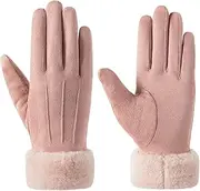 [Generic] G versal One Size W Warm Lining N-on-Slip ing Screen for Sport Bike Riding Running N913 Leather po er 均码