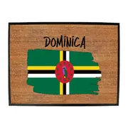 Dominica Country Flag Nationality - Novelty Doormat