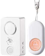 Bed Alarms for Elderly - Smart Wireless Alert Bell,Waterproof Seniors Monitoring Bed Alarm for Night Kids Adults Bedwetting Indoor Caregiver Sleep Patients