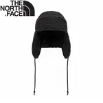 【THE NORTH FACE 遮耳保暖帽《黑》】5FW9/飛行帽/雪帽/登山帽/防寒帽