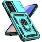 for Samsung Galaxy A16 5G Case with Slide Camera Cover HD Screen Protector [M...