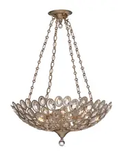Crystorama 5-Light Sterling Chandelier