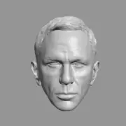 Daniel Craig 007 James Bond License to Kill custom head for action figures
