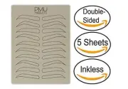 Cosmopolitan Pack | Microblading Practice Skin Double-Sided | Professional Re...