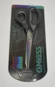 QMVESS Premium Multipurpose Tailor Fabric Scissors 9/5" Titanium Plated Blades