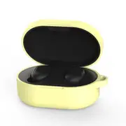 5 Pcs Silicone Earphone Case Cover for Xiaomi Redmi Airdots Headphone Sports Bluetooth Earphone Case yellow