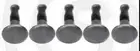 ILVE OVEN CLOCK BUTTON SILVER X 5 ORIGINAL A49103 A/491/03 SP-IA49103