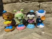 Fisher Price Octonauts Set Of 4 Figures Dashi Tweak Peso Barnacles New With Tags