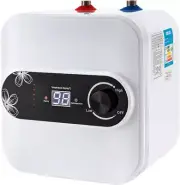 Electric Water Heater, 110V 1500W Wall Mount Water Heater W/Tank, on Demand Inst