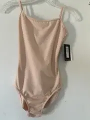 BLOCH For Dancers Leotard Cami Size Small NWT Pale Pink