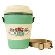 Loungefly Friends Central Perk To-Go Coffee Cup Scented 8 inch Faux Leather Crossbody Bag