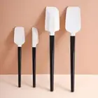 Silicone Baking Scraper Heat Resistant Pastry Blenders Chocolate Butter