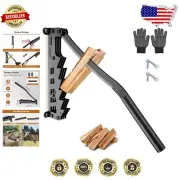 Durable Wall Mounted Kindling Splitter - Ideal for Softwood Logs & Efficient Use