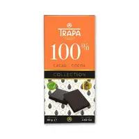 在飛比找momo購物網優惠-【西班牙Trapa】精選100%黑巧克力片80g