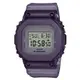 【CASIO】G-SHOCK 經典5600系列女版 迷霧紫 不鏽鋼殼x樹脂錶帶 GM-S5600MF-6 台灣公司貨