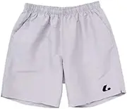 [Lucent] Uni XLS5313J Junior Half Pants, Silver Gray, Tennis