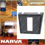 Narva Single Slot Plastic Switch Panel 29 X 11.5mm 62045Bl Premium