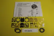 Homelite Chainsaw 250 Carburetor Walbro WT156 Carb Kit