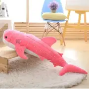 50cm Large Size Soft Shark Plush Toy Big Creative PINK Whale Stuffed Soft Shark