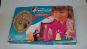 Vintage SNOW WHITE & SEVEN DWARFS Disney Once Upon a Time Playset Mattel #5130