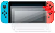 3x For Nintendo Switch Screen Protector Tempered Glass HD Clear Anti-Scratch