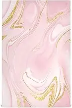 RPLIFE Marble Texture Pink Kitchen Towel, 28x18 Decorative Thin Kitchen Towels, Set of 6