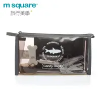 在飛比找momo購物網優惠-【M Square】M Square親水系列PVC化妝包S