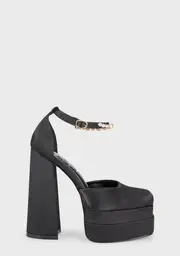 [Lemon Drop by Privileged] Typhoon Platform Heels - Black