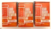3 Qty Sourdough Starter Kit Pro 34 OZ Sourdough Starter Jar Sourdough Jar ALAS