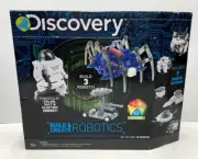 NIB - 2017 Discovery Build & Create Robotics - 3 Robot Kit - FREE SHIPPING