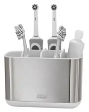 Joseph Joseph EasyStore Steel Toothbrush Holder - Large