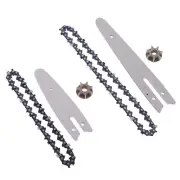 4/6in Chain Saw For Mini Electric Chainsaw Woodworking Cutter Tool One-Hand_ro