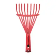 Practical Garden Tool for Leaf and Debris Carbon Steel Garden Rake
