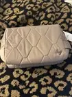Lug Bumper Cosmetic Case in Sand Taupe travel bag. New W Tag.