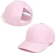 [Oxtxuzdm] Toddler Girl Baseball Hat Adjustable Kids Sun Children Sunproof Soft Brim Ponytail Hat Outdoor Floppy Camping Hats