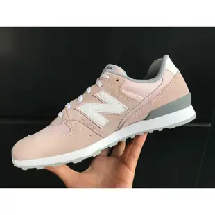 New Balance 慢跑鞋 粉白麂皮 女  WR996ACP 10804