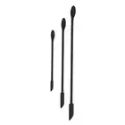 3Pcs Mini Silicone Spatula Set Lengthen Double End Makeup Scraper For Lip Gl XXL