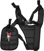 CWOQOCW Double Breasted Shoulder Harness Strap, Shoulder Strap Brushcutter Harness for Whipper Snipper Trimmers